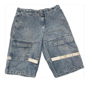 Marithe Francois Girbaud extra long jeans short jorts capris
Vintage baggy